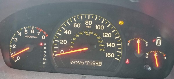 ABS Light on a Dashboard