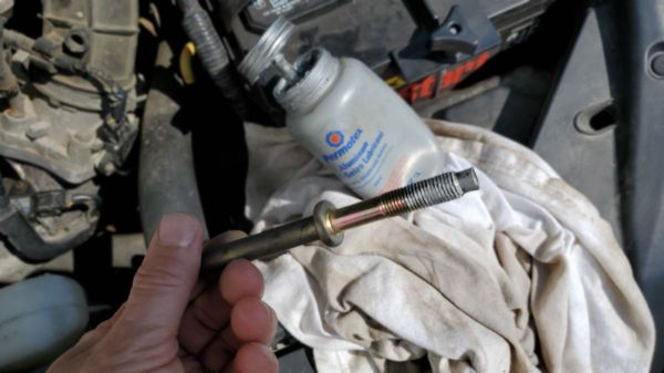 14mm Upper mounting bolt starter Honda Accord