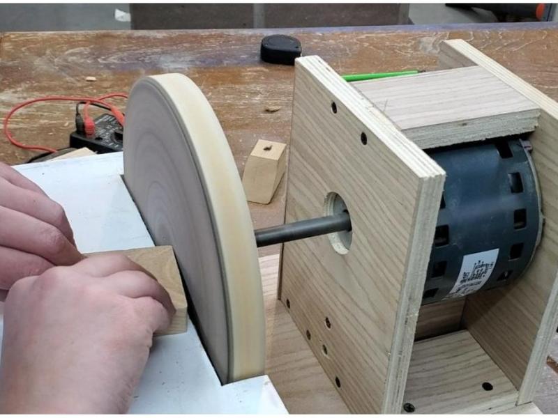 How to Make a Homemade Disk Sander from an Old Motor