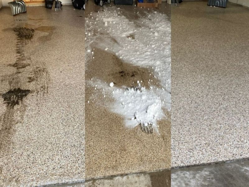 Clever Hack Saves Your Garage Floor from Road Salt This Winter